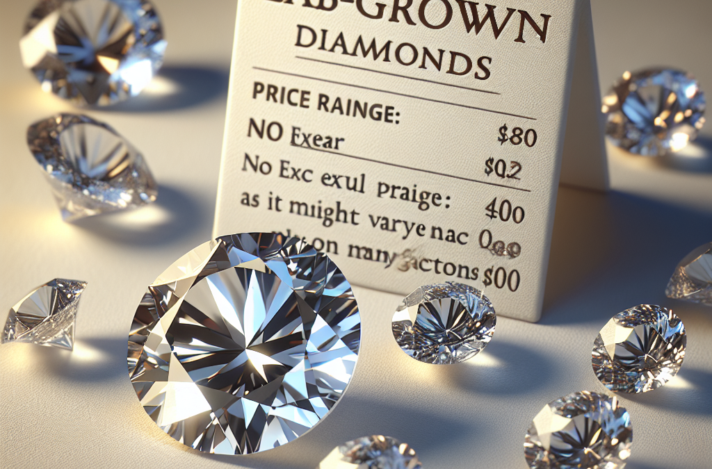 how much is lab grown diamonds