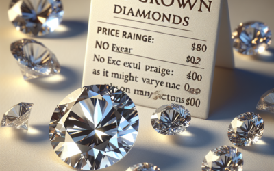 how much is lab grown diamonds